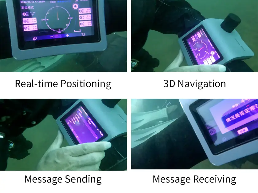 Underwater Message Sending and Receiving-DS-Navygator-Pro  Underwater Computer