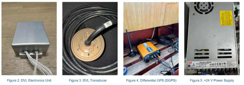 DVL-600k Lake Trial Report-Test Equipment