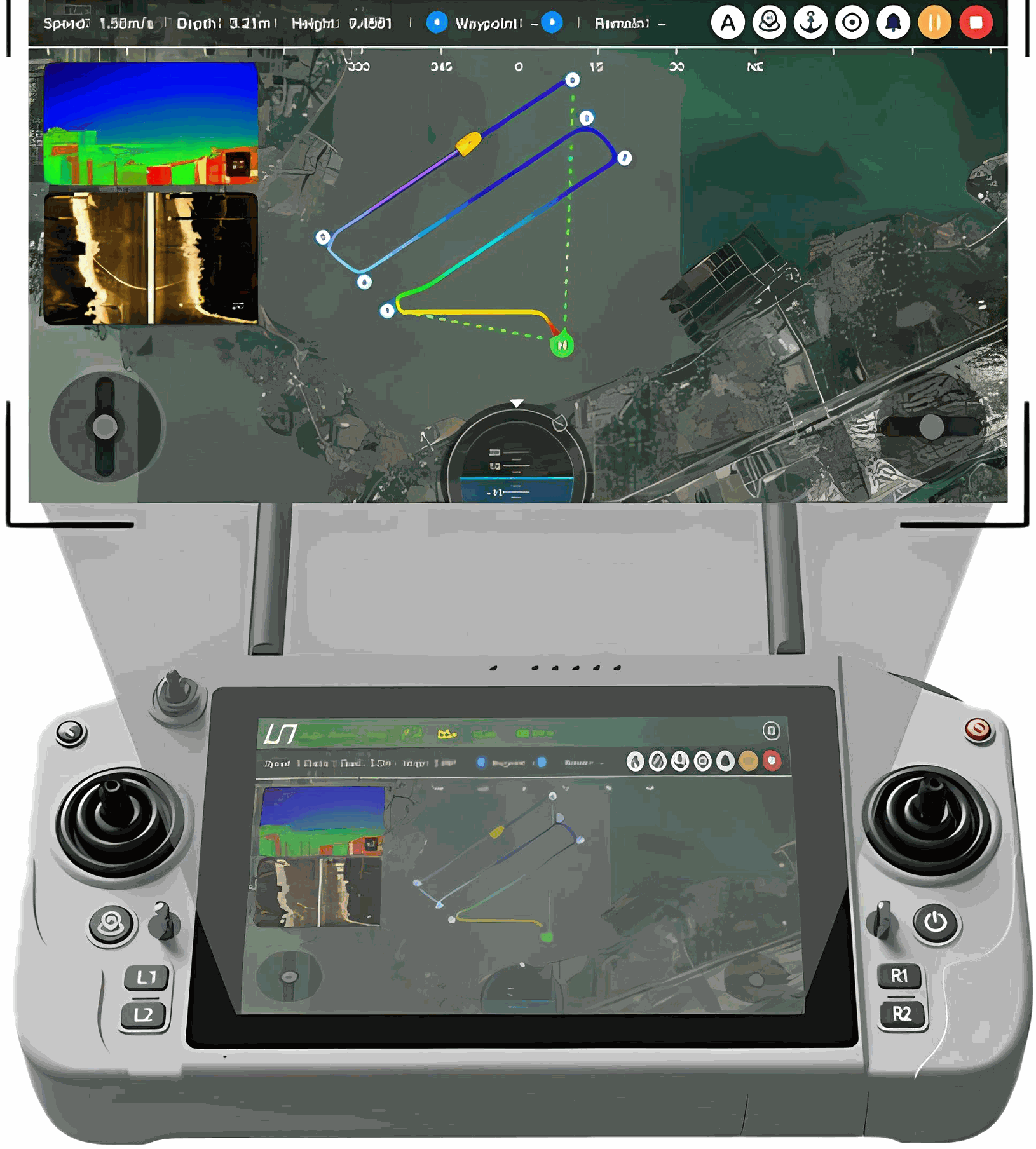 iSail Software U-Controller Handheld Terminal
