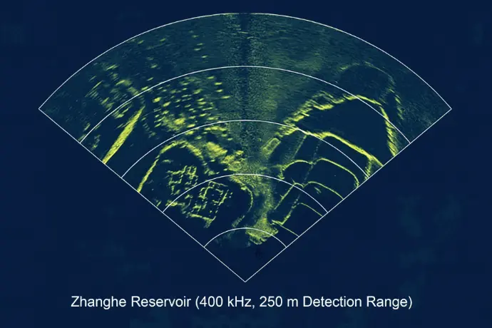 Zhanghe Reservoir (400 kHz, 250 m Detection Range)-High-performance Forward-looking Sonar